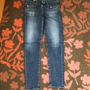 AG The Nikki relaxed skinny jeans. Size 28.